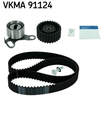 SKF VKMA91124 TRİGER KAYIŞ SETİ EKSANTRİK SETİ TOYOTA HILUX 2.4L 2L 2L-T LN85 LN145 LN105 90-04 / HIACE 2.4L 2L LH112 LH114 89-> 1 KAYIŞ 1 RULMAN 1 DİŞLİ 129x310 - Görsel 1