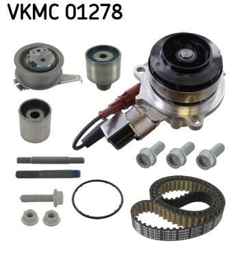 SKF VKMC01278 DEVİRDAİMLİ TRİGER SETİ SOKETLİ GOLF7-A3-LEON-PASSAT-TİGUAN 1.6-2.0TDİ13> CLHA/B-DCXA-CRLB CUVC-CRKA-CRKB - Görsel 1