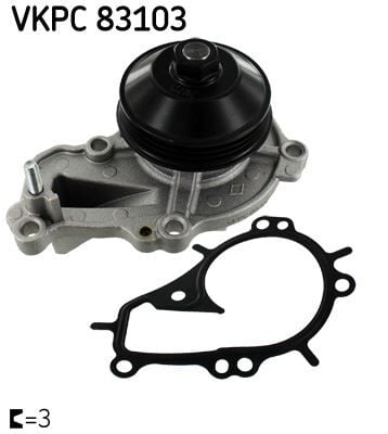 SKF VKPC83103 DEVİRDAİM ASTRA L 21> CORSA F 19> COMBO E 19> CROSSLAND 17> C4 14> C5 18> C3 14> BERLINGO 16> 208 13> 308 13> 408 22> 508 20> 2008 15> 3008 15> 5008 15> TOYOTA PROACE 1.2 B-D-F12XHT PURETECH - Görsel 1
