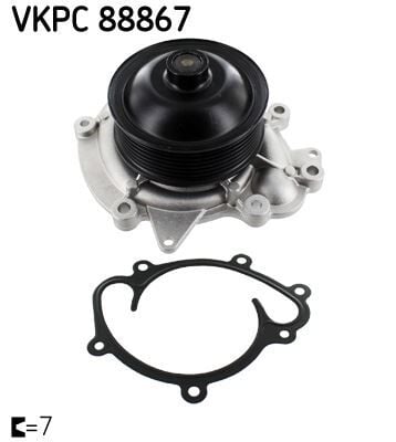 SKF VKPC88867 DEVIRDAIM POMPASI MERCEDES OM642 W204 W212 W166 W221 W639 B906 - Görsel 1