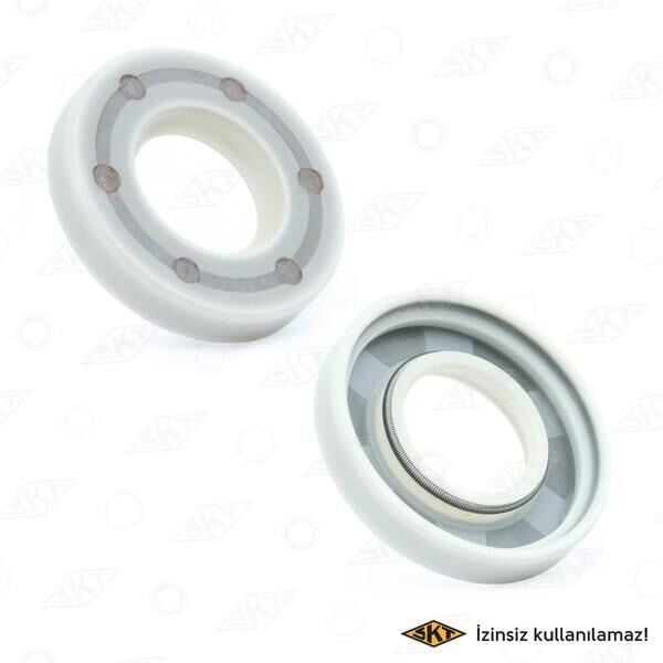 SKT 040699-S EKSANTRİK MİLİ KEÇESİ ARKA FLASH R11 22x45x8 - Görsel 1