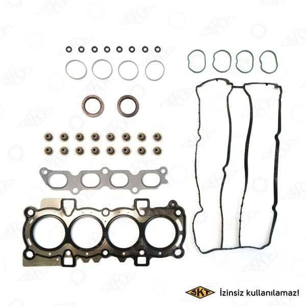 SKT 4C-029-30 ÜST TAKIM CONTA FİESTA VI SİLİNDİR KAPAK CONTALI 1.25 LT. 16V 82 HP BENZİNLİ MOTORLAR - Görsel 1