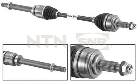 SNR DK55058 SAG ON AKS RENAULT KANGOO II 08> KANGOO III 19> 1.5dCi 1.6 - Görsel 1