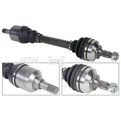 SNR DK66042 KOMPLE AKS SOL P307 00>08 PARTNER-BERLINGO 08> C4 04>11 1.4-1.6-2.0 HDI-VTI 25x24x630 - Görsel 1