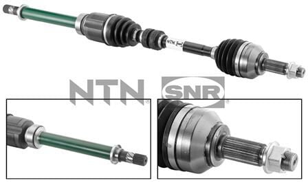SNR DK68009 AKS KOMPLE SAĞ NISSAN QASHQAI I J10E QASHQAI I 2 JJ10E 07-13 - Görsel 1