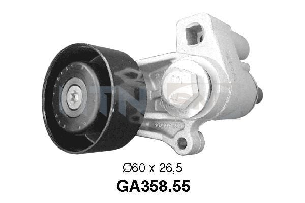 SNR GA35855 ALTERNATÖR GERGİ RULMANI KÜTÜKLÜ P206-306-406-PARTNER-BERLINGO-JUMPY-XSARA 1.9D-1.9TD-2.1TD 91 - Görsel 1