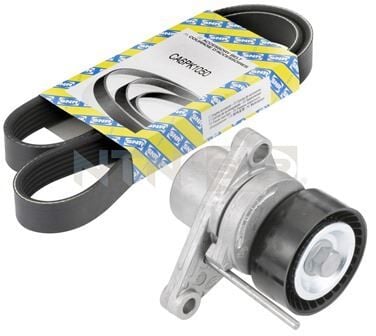SNR KA85926 ALTERNATÖR GERGİ KİTİ 6PK1053 P207-P301-P307-P308-P1007-C2-C3-C4-C-ELYSEE 1.4-1.6 16V TU3-TU5 KLİ MALI - Görsel 1