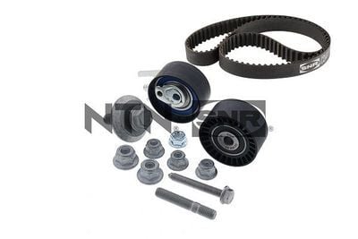 SNR KD45233 EKSANTRİK GERGİ KİTİ P206-P207-P307-P308-P407-P3008-EXPERT-PARTNER-BERLINGO-JUMPY-C2-C3-C4-C5- XSARA-FOCUS II-FIESTA V-VI VOLVO S40-C30-V50-FIAT SCUDO EURO4 1.6 HDI-TDCİ - Görsel 1