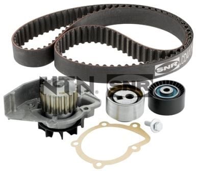 SNR KDP459290 DEVİRDAİMLİ EKSANTRİK GERGİ KİTİ 140x254 PEUGEOT P206-306-PARTNER-EXPERT-BERLINGO-JUMPY-SCUDO 1.9D 98- DW8 T - Görsel 1