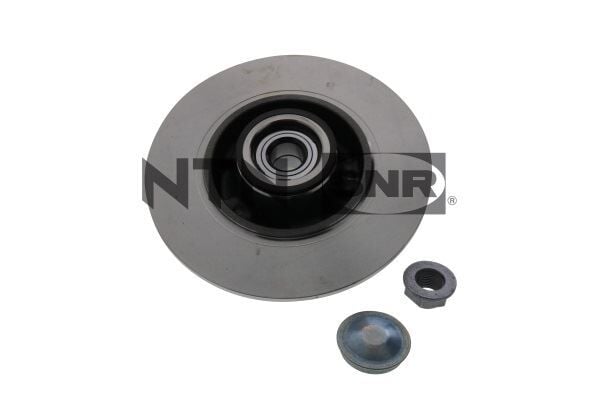 SNR KF155.133U ARKA FREN DİSKİ RENAULT MEGANE IV 15> DIŞ CAP: 260 MM K:86 MM 5 DELİK ABS SENSÖRLÜ RULMANLI - Görsel 1