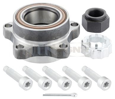 SNR R15260 ÖN TEKER BİLYASI PORYALI TRANSIT V184 00>06 ABS LI 45x115x53 BTF1125B KIT CIVATALI - Görsel 1