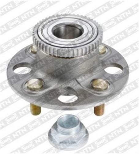 SNR R174.52NTN ARKA TEKER PORYASI HONDA CIVIC 1.4L D14Z6 3 kapı - hatchback ES kasa 01-05 / 1.6L D16V1 VTEC VTI ES EU kasa KAMPANA FRENLİ ARAÇLAR İÇİN ABS Lİ - Görsel 1