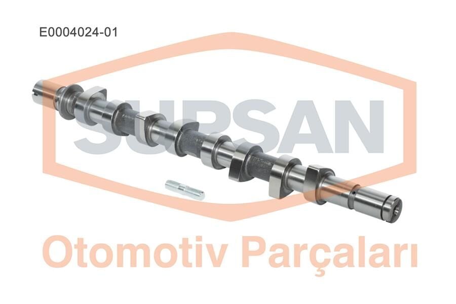 SUPSAN E0004024-01 EKSANTRİK MİLİ CAPTUR I 12>CLIO II 01>06 SYMBOL II 08>MEGANE III 09>KANGOO 01> QASHQAI 06>13 MICRA III 05>10 LOGAN II 08> 1.5 DCI K9K 1MİL SERTLEŞTİRİLMİŞ DOKUM - Görsel 1