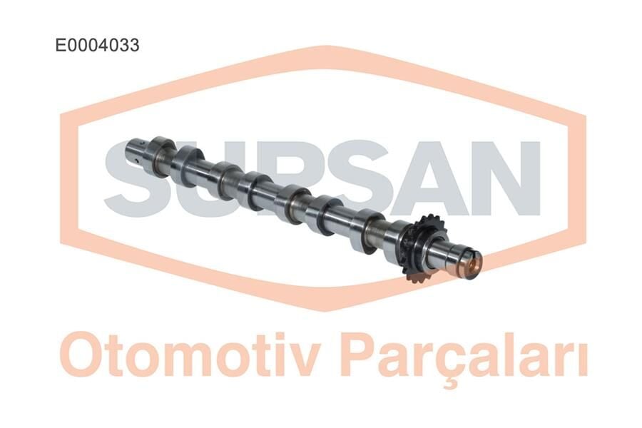 SUPSAN E0004033 EKSANTRİK MİLİ EGSOZ PARTNER-BERLINGO-P206-P207-P307-P308-P3008-P407-P5008-C2-C3-C4-C5-JUMPY FIESTA 02>08-FOCUS II 04>11- FUSION 04>14-VOLVO S40-S80-V50-V70 1.6 16V HDI TDCI - Görsel 1