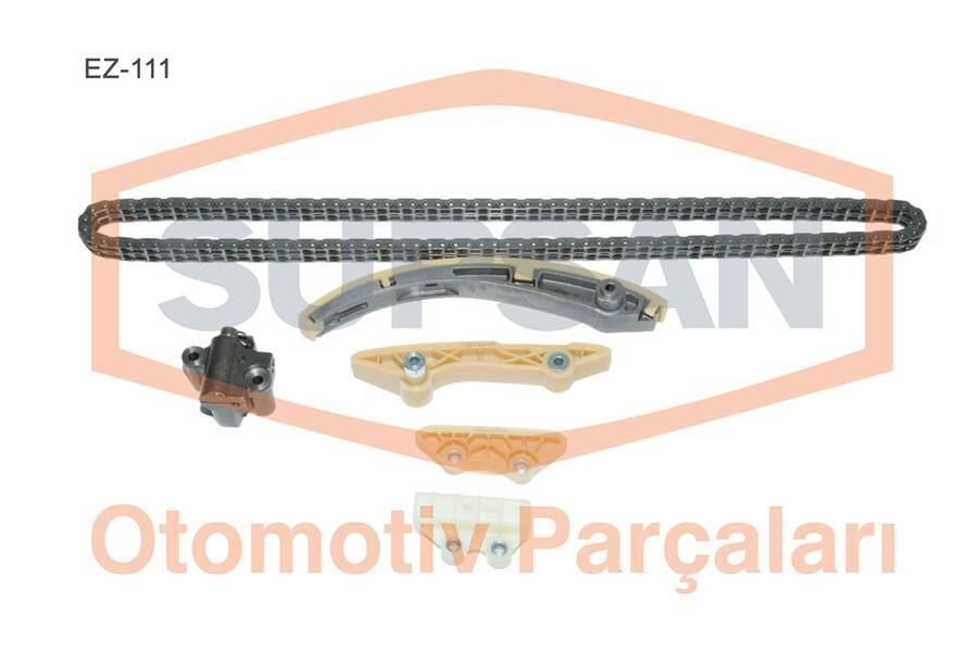SUPSAN EZ-111 EKSANTRIK ZINCIR SETI TRANSIT 2.4TDCI V184 PUMA 90PS MONDEO 01>07 2.0 TDCI JAGUAR CF1 X TYPE 2.0 EXECT - Görsel 1