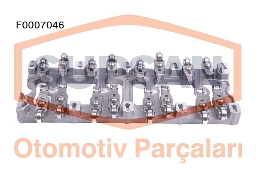 SUPSAN F0007046 SUPAP İTİCİ TUŞU TAKIM PİYANO TUŞU TAKIMI FORD-PEUGEOT-CITROEN-FİAT 06> 2.2 TDCİ-HDİ TRANSİT-BOXE R-JUMPER-DUCATO - Görsel 1