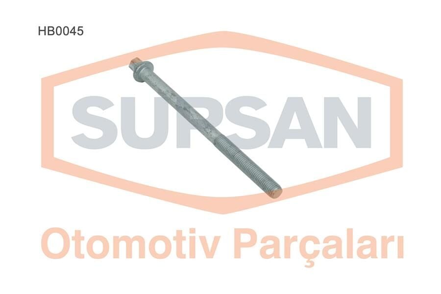 SUPSAN HB0045 SİLİNDİR KAPAK SAPLAMASI ASTRA F-G-CORSA A-B-VECTRA A-B-MERIVA 1.4-1.6 8V 10 ADET - Görsel 1