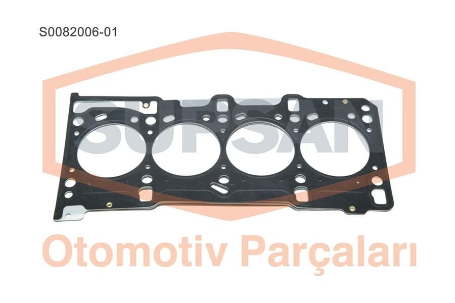 SUPSAN S0082006-01 SİLİNDİR KAPAK CONTASI 0.82mm ASTRA H-ASTRA J-CORSA C-D-E MERIVA A-B AVEO-LINEA-PUNTO-FIORINO-EGEA DOBLO-NEMO-BIPPER 1.3 CDTI MTJ-DTH-DT-DTE-DTJ-DTN-DTR-JTD-HDI-FHZ 1 ÇENTİK -55278855 - Görsel 1