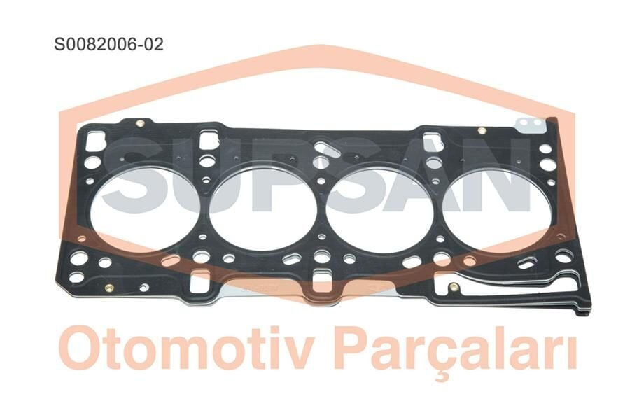 SUPSAN S0082006-02 SİLİNDİR KAPAK CONTASI 0.92mm ASTRA H-ASTRA J-CORSA C-D-E MERIVA A-B AVEO-LINEA-PUNTO-FIORINO-EGEA -DOBLO-NEMO-BIPPER 1.3 CDTI MTJ-DTH-DT-DTE-DTJ-DTN-DTR-JTD-HDI-FHZ 2 ÇENTİK - Görsel 1