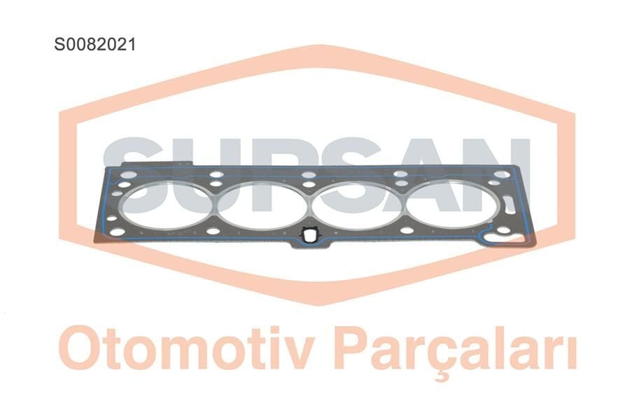SUPSAN S0082021 SİLİNDİR KAPAK CONTASI RENAULT MEGANE I-CLIO II-SYMBOL 1.4-1.6 8V-R19 1.4I-DACIA SOLENZA K7M-K7J - Görsel 1