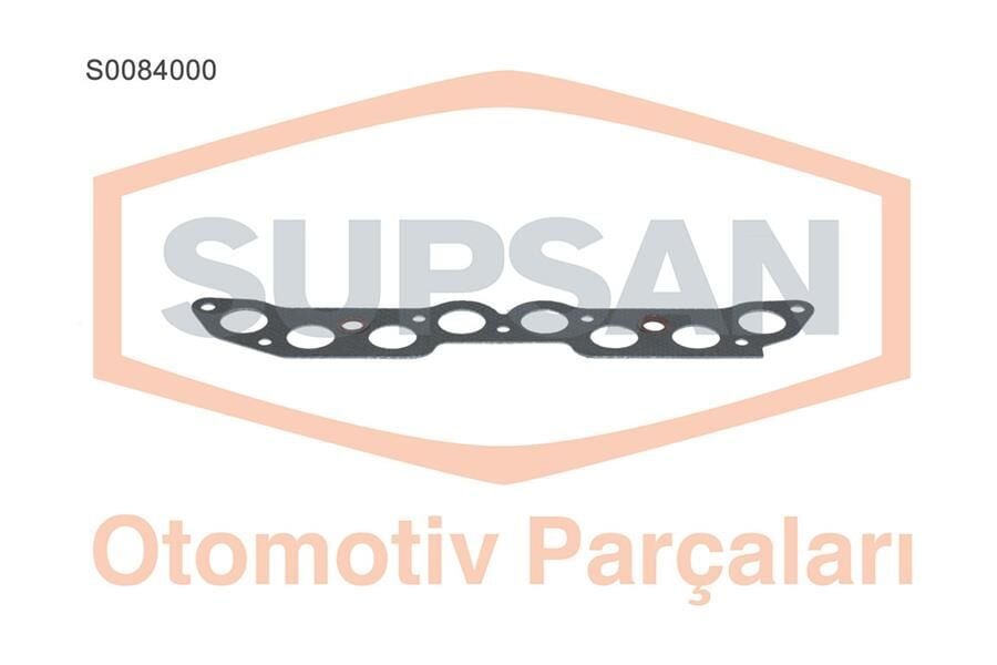 SUPSAN S0084000 EGZOZ MANİFOLD CONTA 1.6 MM SLX-TMPR-TİPO-UNO 1.4-1.6 ÇİFT PARÇA - Görsel 1