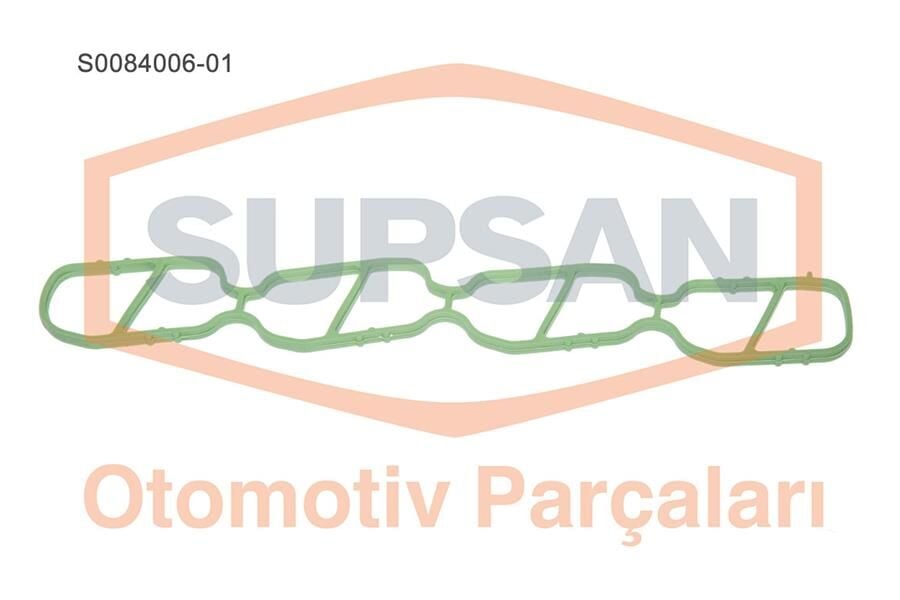 SUPSAN S0084006-01 EMME MANİFOLD CONTA CORSA C-D-COMBO C-D-MERIVA A-AGILA-IDEA-PANDA-PUNTO-DOBLO 1.3 TDCI-JTD - Görsel 1
