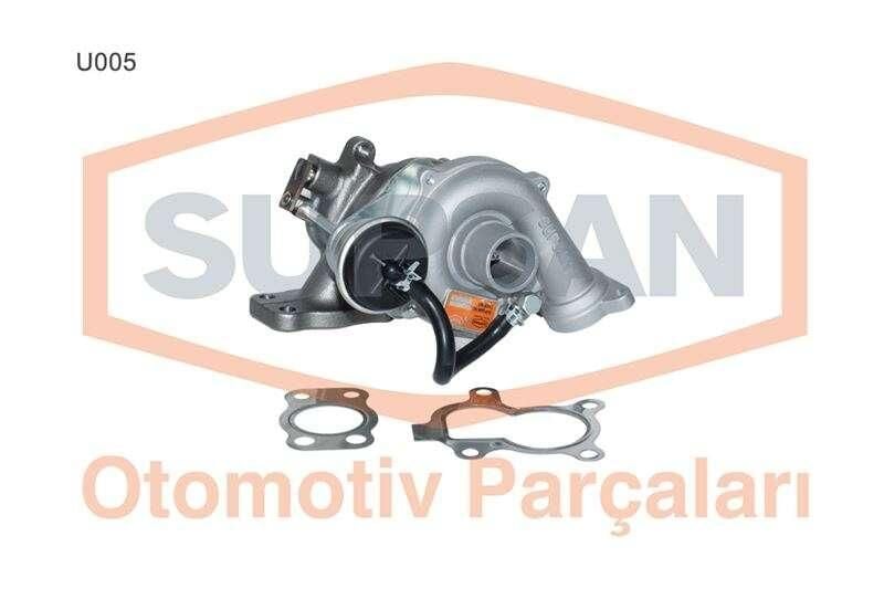 SUPSAN U005 TURBO KOMPLE P107-P206-P207-P307-C1-C2-C3-XSARA 1.4 HDI DV4TD FIESTA 1.4 TDCI DV4TD 68 BG - Görsel 1