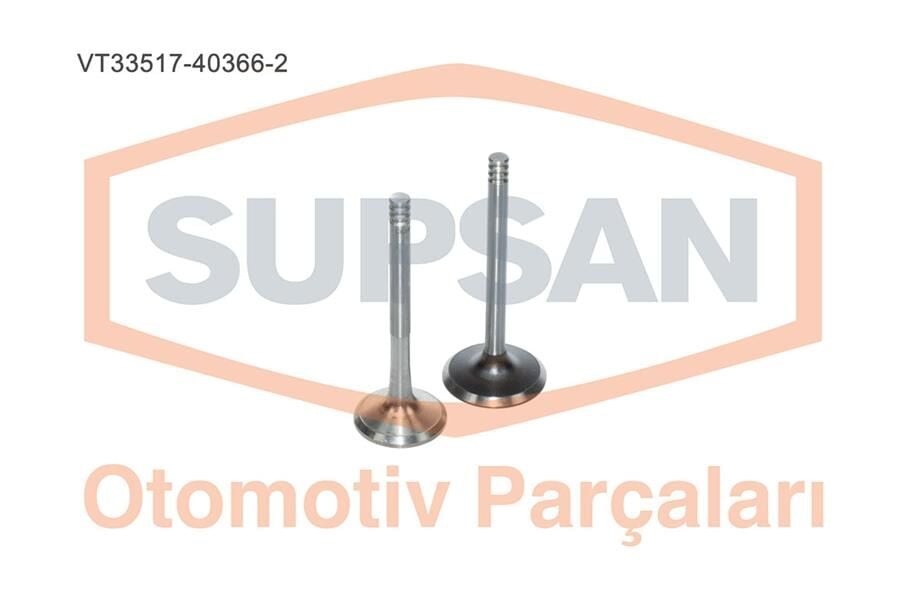SUPSAN VT33517-40366-2 SUBAP EMME EGZOZ PASSAT AVB-AVF-AWX -A3 BKC 1.9 TDI 4 SİLİNDİR - Görsel 1