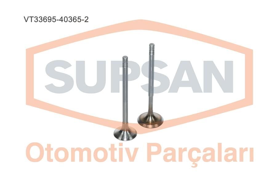 SUPSAN VT33695-40365-2 SUBAP EMME EGZOZ POLO-GOLF V-BORA 1.4-1.6 16V ENG - Görsel 1