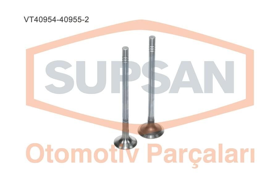 SUPSAN VT40954-40955-2 SUPAP TAKIMI FORD TRANSIT V-347 3.2 D 200 PS 20 VALF 06> - Görsel 1