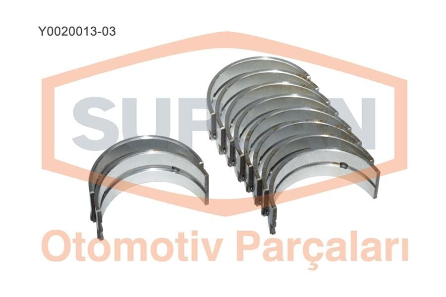 SUPSAN Y0020013-03 YATAK ANA FİAT PALİO. BRAVO. MAREA 1.6 16V TORK MOTOR ENG. 182 A 4.000 - Görsel 1