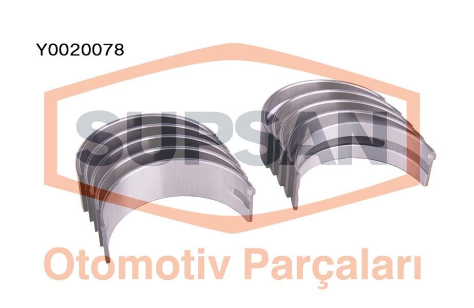 SUPSAN Y0020078 YATAK ANA HYUNDAİ STAREX 2.5 CRDI 16V ENG. D4CB - Görsel 1
