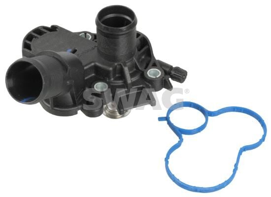 SWAG 33102171 TERMOSTAT GÖVDE KOMPLE C-ELYSEE-C3-C4-P206-P301-P308 1.2 12V VTI - Görsel 1