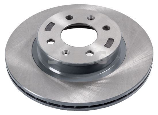 SWAG 33107115 ÖN FREN DİSKİ HAVA KANALLI HYUNDAI İ20 1.2L G4LA benzinli 08-14 256 çap x 4 bijon - Adet disk fi yatıdır kalınlık 18 mm - Görsel 1