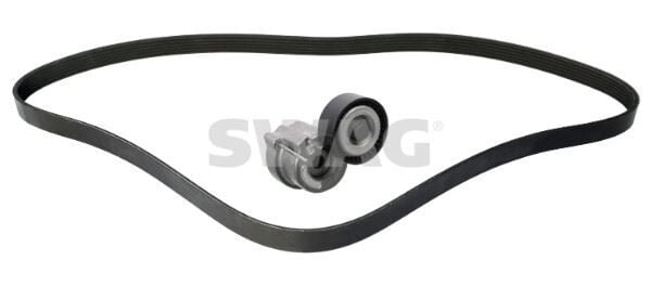 SWAG 33109240 V KAYIŞ SETİ FIAT EGEA 15> 500L 14> ALFA ROMEO GIULIETTA 14> 1.6D MTJ 6PK 1345 - Görsel 1