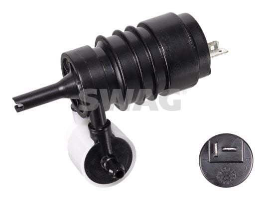 SWAG 40905568 CAM SU SİLECEK FİSKİYE POMPASI MOTORU ASTRA F HB-SW 91>98 CORSA B 93>00 VECTRA A HB 88>95 OMEGA B SW 94>03 ÇİFT ÇIKIŞ - Görsel 1