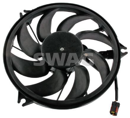 SWAG 62938478 FAN MOTORU P206 1.1-1.4-1.4-1.6-2.0 16V-1.6HDI-2.0HDI 98 > 250W-385mm - Görsel 1