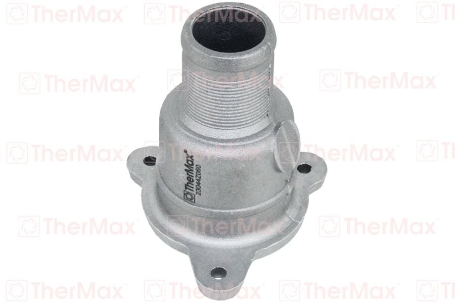 THERMAX T02.301A TERMOSTAT YUVASI FLANŞI CLIO-KANGOO-MEGANE-DACIA LOGAN 1.4-1.6 K4J-K4M TIPALI ALÜMİNYUM - Görsel 1