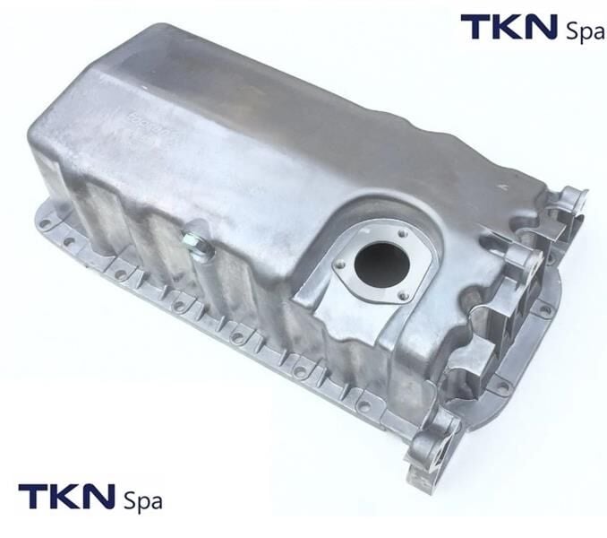 TKN VW-KRT-001 YAĞ KARTERİ VW-SKODA-SEAT-AUDİ GOLF4-BORA-A3-TOLEDO-OCTAVIA 1.6 BENZİNLİ 1.9 TDI AKL-AGR-ALH-AVU-B FQ SENSÖR DELİKLİ - Görsel 1