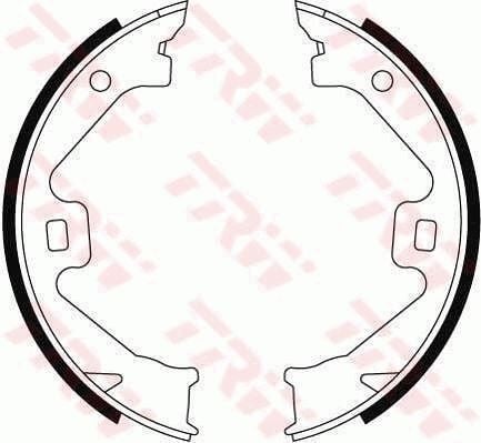 TRW GS8469 EL FREN PABUÇ BALATA ROVER 75 1.8 2.0 CDT CDTİ 2.5 99-05 MG ZT 160-180 190 260 01-05 160x20 - Görsel 1