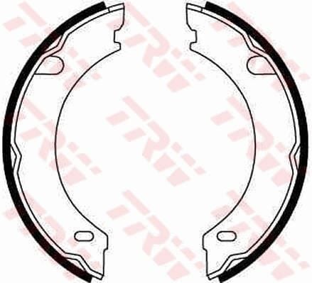 TRW GS8621 EL FREN PABUÇ BALATA VOLVO 740-760 780 940 960 S90 V90 160x25 - Görsel 1