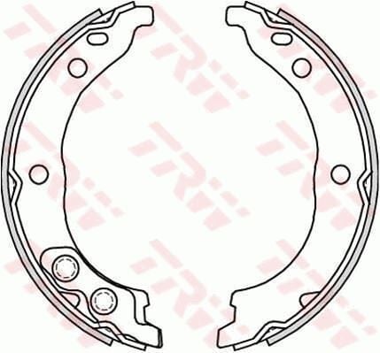 TRW GS8715 EL FREN PABUÇ BALATA BOXER-2.0-2.0HDI-2.2HDI-2.8D 2.8HDI 98 02 >JUMPER98 02 >DUCATO 98 02 > 172x42 - Görsel 1