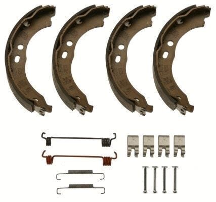 TRW GS8744 FREN PABUÇ BALATA FIAT DUCATO 06> PSA JUMPER 06> BOXER 06> 2.2D MJET 2.3D MJET 3.0D MJET 172X42 - Görsel 1