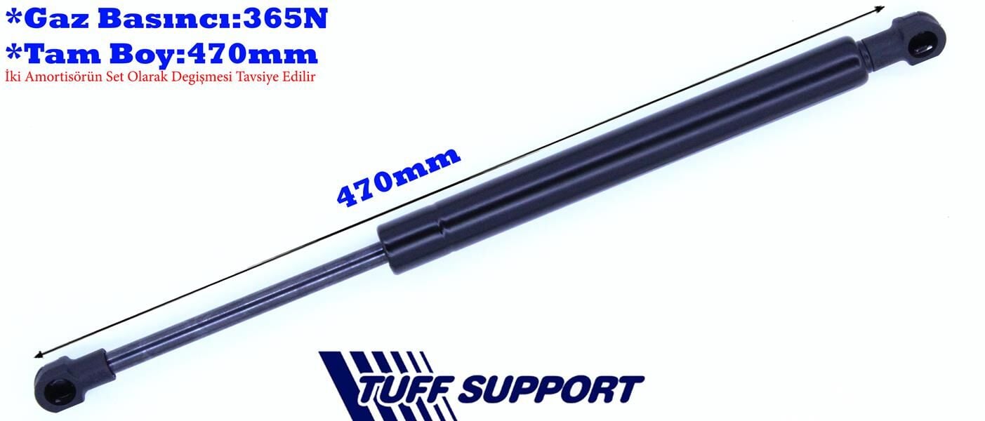 TUFFSUPPORT 612937 BAGAJ AMORTİSÖRÜ DACIA SANDERO STEPWAY 13 GAZLI - Görsel 1