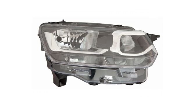 TYC CIT10BE010 SAĞ FAR CITROEN BERLINGO 18> HALOJEN - GÜNDÜZ FARLI 20-H841-05-2B - Görsel 1