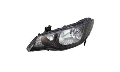 TYC HON10CI080 ÖN FAR SOL ELEKTRİKLİ HONDA CIVIC 1.6L R16A2 FD6 VTEC SEDAN 06-11 - BRONZ 20-A924-C5-6B - Görsel 1
