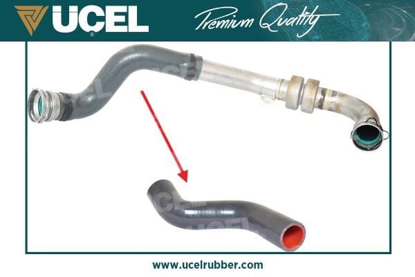UCEL S15907 TURBO HORTUMU METAL BORU HARİÇ RENAULT MEGANE III 09> FLUENCE 09> 1.5 DCI 85-105 HP - Görsel 1
