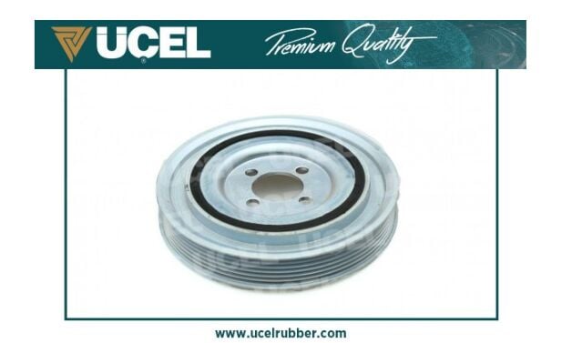 UCEL S2052 KRANK KASNAĞI FIAT DOBLO-GRANDE PUNTO-IDEA-PANDA-PUNTO-CORSA C-D-E-ASTRA H-J-MERIVA 1.3 DMJT 1.3D MJ T 6 OLUK 614227 - Görsel 1