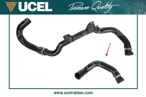UCEL S35921 RADYATÖR HORTUMU PLASTİK BORU HARİÇ PSA BOXER III 06> JUMPER III 06> FIAT DUCATO III 06> 2.2JTD 110- 120HP - Görsel 1