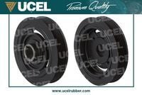 UCEL S9054 KRANK KASNAĞI TOYOTA AVENSIS 2.0L 1AZFSE AZT220 AZT250 00-08 / RAV4 2.0L 1AZ-FE ACA21 ACA30 01-12 7 KANALLI - Görsel 1